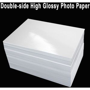 A4 Dubbelzijdig High Glossy Fotopapier Voor Inkjet Printer 120G 140G 160G 200G 240G 260G 280G 300G Menu Album Gecoat Papier