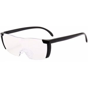 1 Pc Vergrootglas Bril Vergrootglas Eyewear Leesbril 160% Vergroting Draagbare Vergrootglazen Voor Ouders 2 Kleur