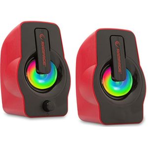 Rampage - RMS-G7 Falsetto - Gaming Speaker - Blauw-Rood - 2.0 - 6 Watt
