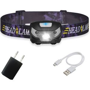 Litwod Z20 3000LM Mini Oplaadbare LED Koplamp Body Motion Sensor USB koplamp lantaarn LED Head Light Lamp Camping Zaklamp