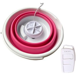 Opvouwbare Mini Wasmachine Roterende Ultrasone Turbines Washer Usb Opladen