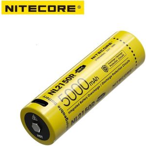 Nitecore NL2150R 5000 Mah USB-C Oplaadbare 21700 Batterij