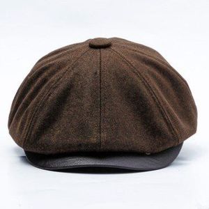 Siloqin Mannen Warm Houden Baretten Herfst Winter Fluwelen Dikker Gehoorbescherming Baret Midden Oude Leeftijd Leisure Motion Tong Cap