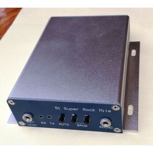 Gemonteerd 40m Super RM Rock Mite QRP CW Transceiver Telegraph Kortegolf + Case
