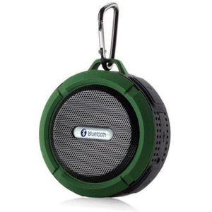 C6 Draagbare Mini Bluetooth Speakers Outdoor Stereo Hoparlor Ondersteuning TF Card met Houder Haak MP3 Muziekspeler
