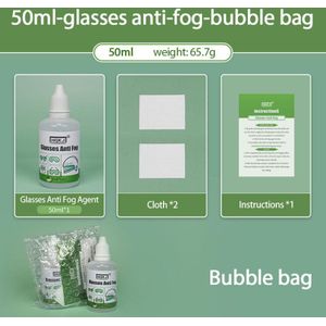 5/10/20/50Ml Hgkj Anti-Fog Bril Schoner Multifunctionele Sunglass Lenzenvloeistof Helm Bril Glas anti-Fog Reinigingsvloeistof