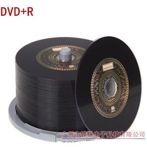50 Discs 100% Authentieke Blank 4.7 GB 16X DVD + R Goud Zwart Discs