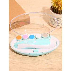 Baby Elektrische Nail Trimmer-Veilig Teennagel En Nail Care, 6 Verwisselbare Kussens, geschikt Voor Baby &#39;S Kinderen En Volwassen