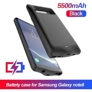 Batterij Lader Batterij Case Voor Samsung Galaxy S9 S8 Plus Note 8 Note 9 Zachte Tpu Opladen Telefoon Power Bank cover Case