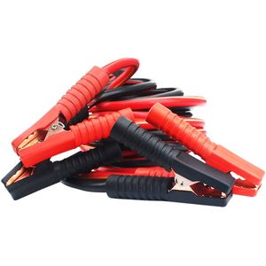 1 Set Van 4M 12V Auto Jump Starter Auto Nood Start Power Kabel Klem Opslag Batterij Anti-reverse Clip