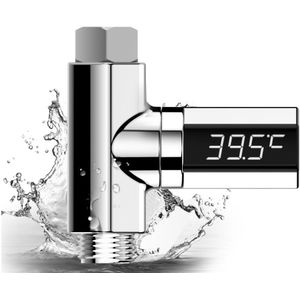 Water Douche Thermometer Led Home Water Douche Thermometer Flow Water Temperture Monitor Led Thermometer Display J079