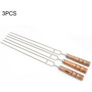 20/50Pcs Vlees Gebraden Spiesjes Stok Roestvrij Staal Bbq Naald Barbeque Spiesjes Keukengerei Outdoor Camping Picknick U-Vormige