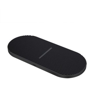 Fdgao 2 In 1 20W Dual Seat Qi Draadloze Oplader Voor Samsung S20 S10 Dubbele Snel Opladen Pad Voor iphone 11 Xs Xr X 8 Airpods Pro