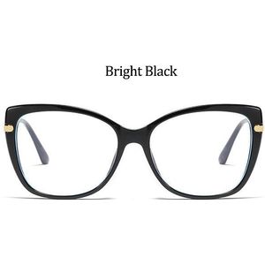 Vierkante Brilmonturen Voor Vrouwen Anti Blauw Mode Oversized Optische Transparante Brillen Frames Vrouwelijke Recept