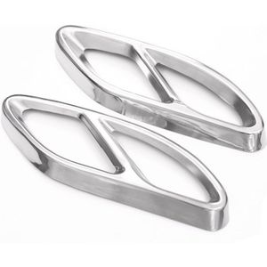 Top Voor Mercedes Benz Glc Een B C Eclass W205 Coupe W213 W176 W246 -17 Auto Accessoire amg Uitlaat Cover Trim 304 Staal