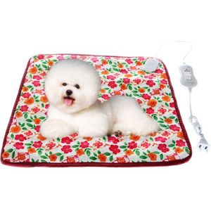 40*40Cm 220V Warm Pet Kat Hond Elektrische Verwarmde Verwarming Pad Mat Deken Bed