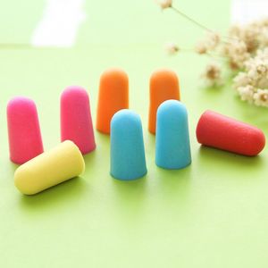 5 Paar Anti Noise Sleep Studie Helper Werken Oordopje Snoep Spons Foam Oordoppen Oor Protector Plastic Box Verpakking