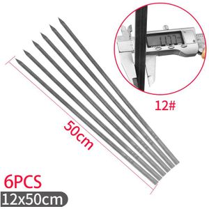 12 stuks grillspiesen, 39 cm, roestvrij staal, lange kabob spiesen, vleesspiesen, voor kampvuur of grillschaal