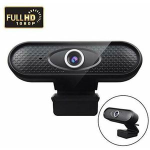 1080P H-D Webcam Hoge Resolutie Computer Randapparatuur Plastic Ingebouwde Microfoon Driverless Voor Pc Computer