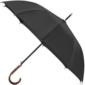 Olycat Lange Regen Paraplu Mannen Vrouwen Business Houten Handvat Grote Paraplu Winddicht 10 Ribben Glasvezel 300T Paraguas