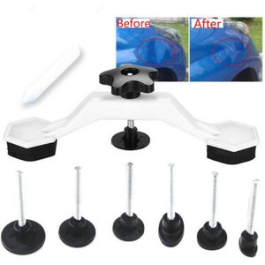 Auto Deuk Reparatie Lichaam Schade Trekken Fix Tool Verveloos Dent Repair Tools Trekken Bridge Puller Auto Uitdeuken Lijm Tabs auto