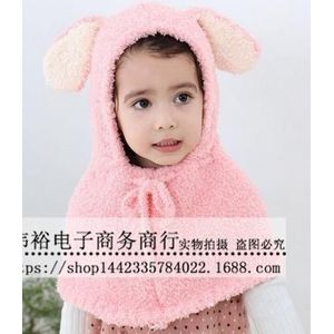 Herfst Winter Baby Peuter Vest Casaco Leuke Oor Fleece Hooded Warm Mantel Jas Bovenkleding Zachte Hooded Warm Mantel Baby Jas