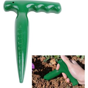 Planten Gereedschap Materiaal Punch Tuin Punch Zaaimachine Tuin Planter Tuin Gereedschap Planter Tuingereedschap Houten Plastic Perforator