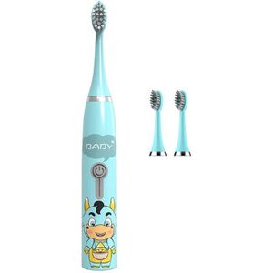 4XFB Leuke Vee Kinderen Automatische Tandenborstel Ultrasone Tandenborstel Elektrische Tandenborstel Voor Kinderen, Waterdicht
