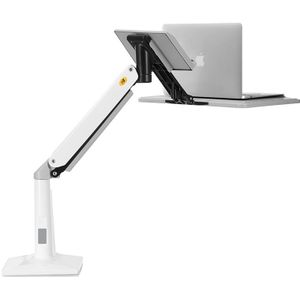 Desktop Volledige motion Gas Lente sit-stand workstation desk mount laptop table stand houder voor 11-17 inch laptop NB FB17