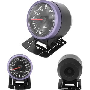 Auto Turbo Boost Gauge Vacuum Meter Pers Deel Accessoires 2.5 ""Universal 60 Mm Auto Bar Dc 12V