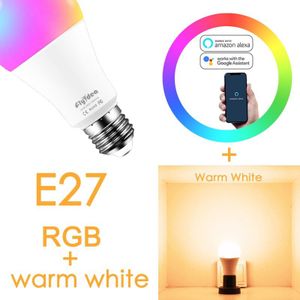 15W E27 Smart Led Lamp Voor Wifi Controle Gelijk Aan 90W Gloeilamp Warm Of Koel Wit Licht compatibel Alexa En Google Thuis