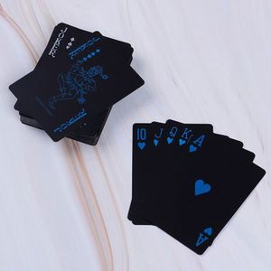 Waterdichte PVC Plastic Speelkaarten Set Trend 54 stuks Deck Poker Klassieke Goocheltrucs Tool Magic Box-verpakt