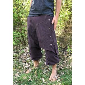 Mannen Groen Harembroek, Casual Bloeiers Aladdin Losse Broek Voor Yoga Meditatie Outdoor