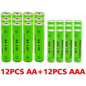 Origineel Aa + Aaa 1.5V Oplaadbare Aa Batterij Aaa Alkaline 2100-3000Mah Torch Speelgoed Klok MP3 speler Vervangen Ni-Mh Batterij