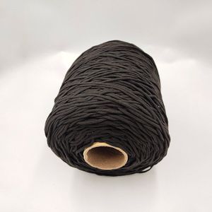 3Mm Wit Zwart Dunne Ronde Elastische Bands Elastisch Touw Voor Maskers Kledingstuk Reel Elastische Tape Voor Diy Naaien Ambacht accessoires