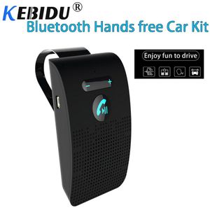 Kebidu Bluetooth 4.2 Handsfree Car Kit Wireless Auto Speakerphone Carkit Zonneklep Hi-Fi Lound Speaker Voor Auto