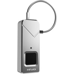 Fipilock FL-S2 Smart Lock Keyless Vingerafdruk Slot IP65 Waterdicht Anti-Diefstal Beveiliging Hangslot Deur Bagage Case