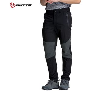 Outto mannen Fietsen Broek Ademend Zachte Fiets Elastische Taille Broek Lente Herfst Bike Lange Wandelen broek