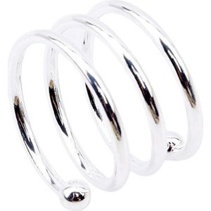 Verkoop Metal Lichtmetalen Servetringen Goud En Zilver Kleur Voor Tafeldecoratie Servet Ringen Metalen Shiny kleur