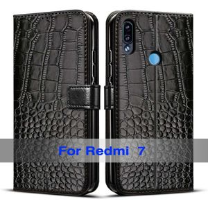 Flip Leather Case Voor Coque Xiaomi Redmi 7 Telefoon Case Voor Xiaomi Redmi 7 Redmi7 Case 6.26 Inch Telefoon Cover met Kaartsleuven