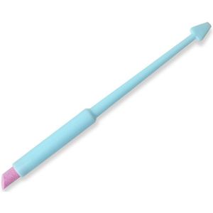 1 Pc Nail Art Cuticle Remover Quartz Pennen Dubbelzijdig Vinger Dode Huid Push Bokkenpootje Manicure Nail Care Tool