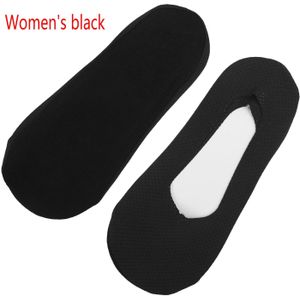 1 Paar Mannen Boot Sokken Zomer Dunne Mesh Katoenen Japanse Ondiepe Mond Sokken Mannen Non-Slip Siliconen naadloze Onzichtbare Sokken