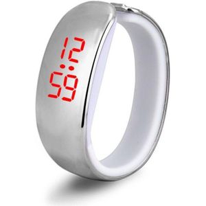 10 kleur Armband Horloge Band Digitale Horloge Rode LED Horloges vrouwen Horloge Sport Klok Uur meisjes sport