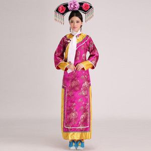 Chinese Qing-dynastie Kostuum Prinses Kostuum Met Hoofddeksels 5 kleur Chinese Oude Jurk Retail