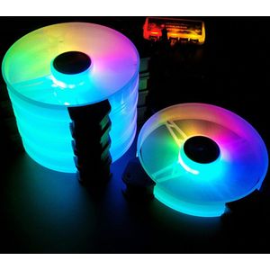 140Mm Koelventilator Mute Rgb 6Pin Desktop Computer Koeler Laag Stroomverbruik Stabiele Vlucht Fans Accessoires