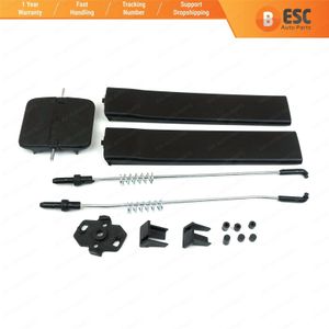 Esc Auto-onderdelen EDP573 Side Schuifraam Glas Klink Cover Reparatie Set 7H0847781B Voor Vw T5 Caravelle Gratis scheepslieden