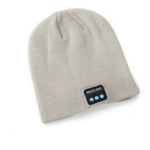 Sport Slimme Cap Bluetooth Headset Draadloze Kleurrijke Muziek Warm Winter Gebreide Hoeden Stereo Handsfree Hoofdtelefoon Voor Smartphone