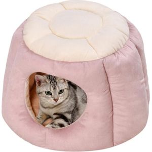 Winter Warm Kat Huis, Huisdier Huis, Kat Slaapzak Nest, Semi Gesloten Kat Tent, kat Bed, Kleine Medium Honden, Huisdier Cave Huis