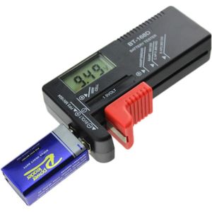 Batterij Tester Batterij Diagnostic Tool Digitale Display Controles Batterij Niveaus voor 1.5 V 9 V Batterijen
