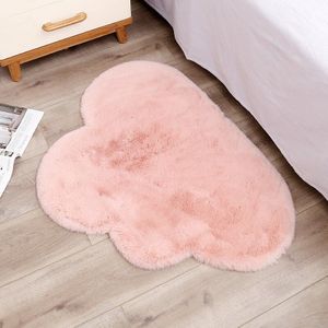 70X90Cm Cloud Vorm Tapijt Tapijt Mat Voor Woonkamer Decor Faux Fur Tapijt Kinderkamer Slaapkamer Shaggy gebied Tapijt Modern Mat